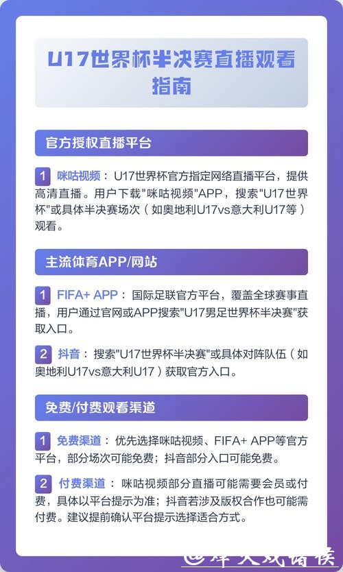 观看世界杯直播频道全指南 观看世界杯直播频道全指南